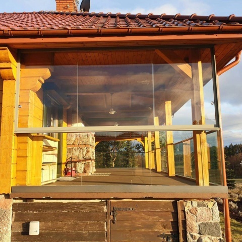 Bezrámové rámové balkónové systémy, výrobca Poľsko