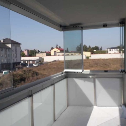 Bezrámové rámové balkónové systémy, výrobca Poľsko