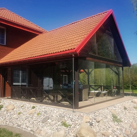 Bezrámové rámové balkónové systémy, výrobca Poľsko